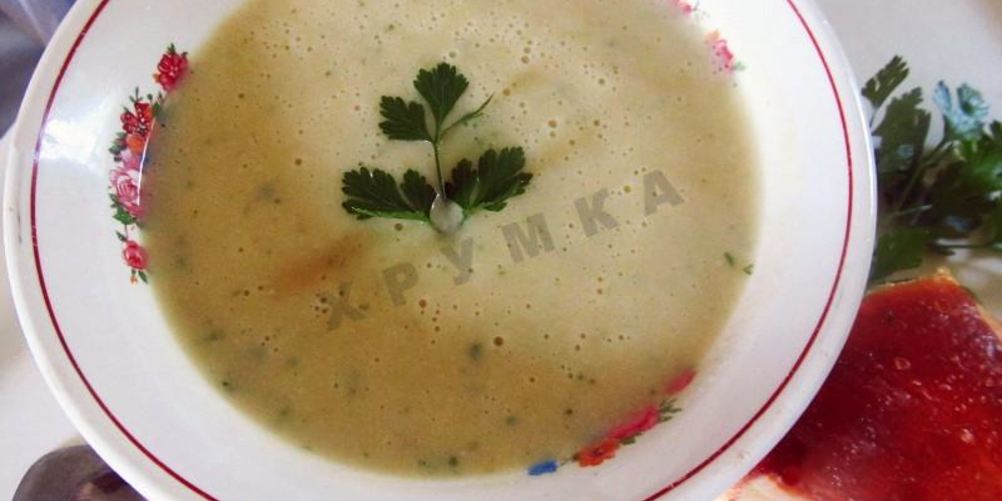 Рецепт овощного крема суп со сливками