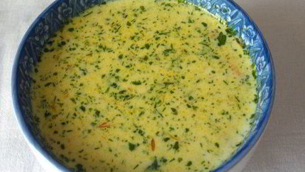 Овощной суп из сельдерея