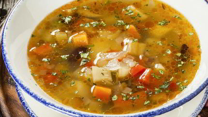 Овощной суп по-грузински