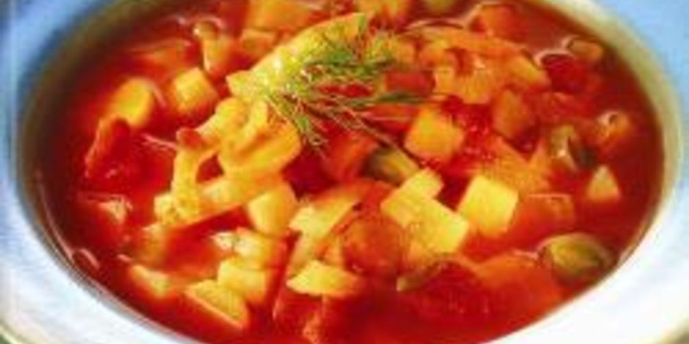 Рецепт овощного супа с фенхелем и брюквой