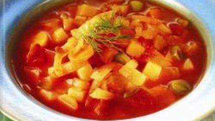 Овощной суп с фенхелем и брюквой