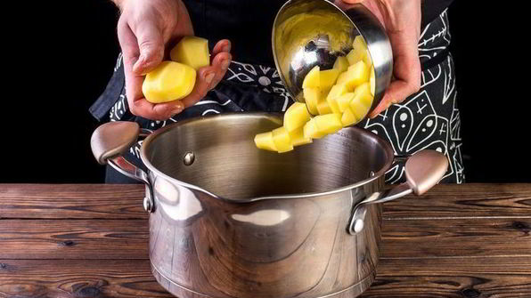 овощной суп с копченостями