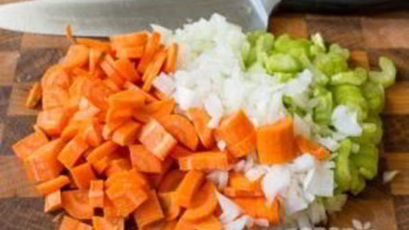 овощной суп с красной фасолью