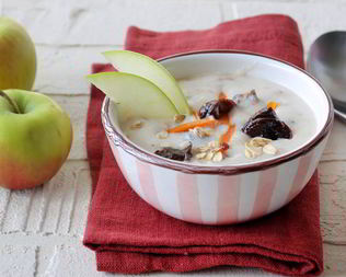 Овощной суп с овсяными хлопьями