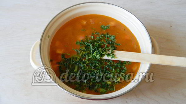 овощной суп с рисом