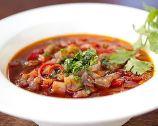 Овощной суп со специями