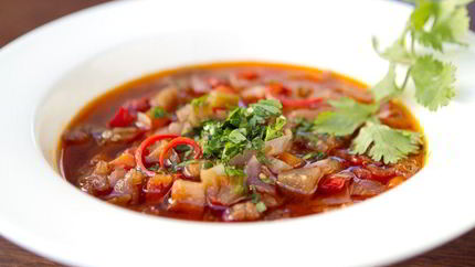 Овощной суп со специями