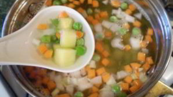 простой овощной суп