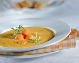 Протертый овощной суп