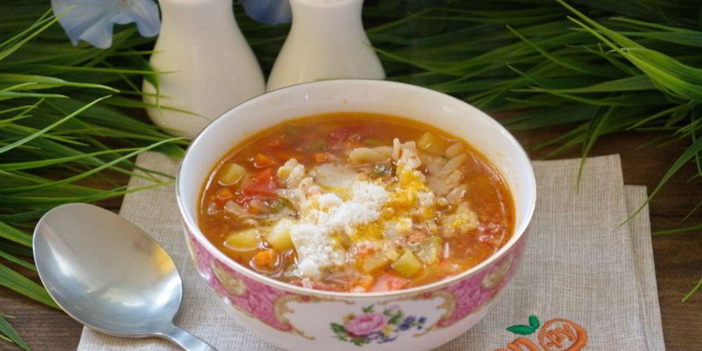 Рецепт супа минестроне классический