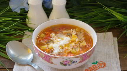 Суп Минестроне классический