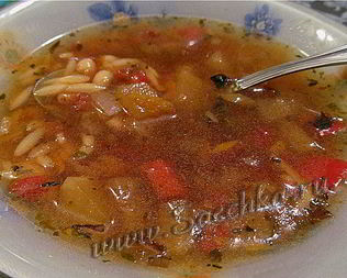 Суп Минестроне овощной