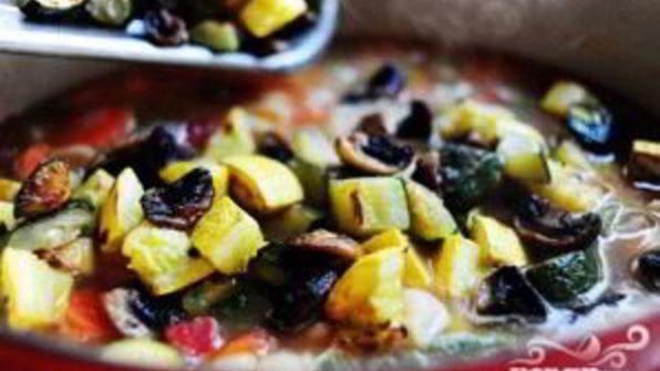 суп минестроне с пастой