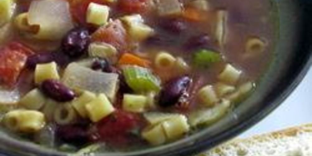 Рецепт супа минестроне