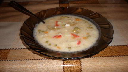 Суп овощной пикантный