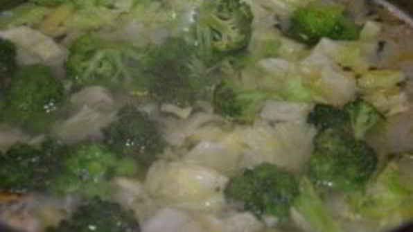 суп овощной с брокколи