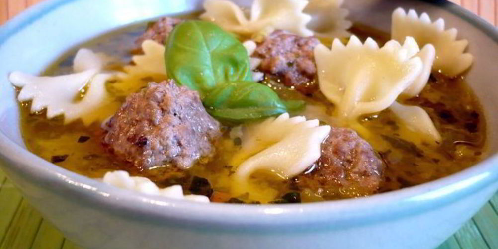 Рецепт супа с овощами и фрикадельками