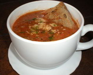 Уютный осенний супчик из запеченных овощей