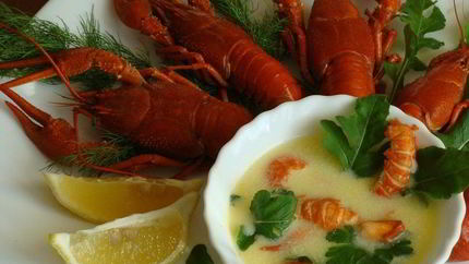 Раковый суп старинный