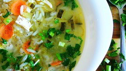 Диетический рассольник