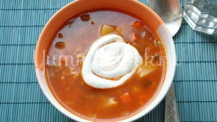 Рассольник домашний