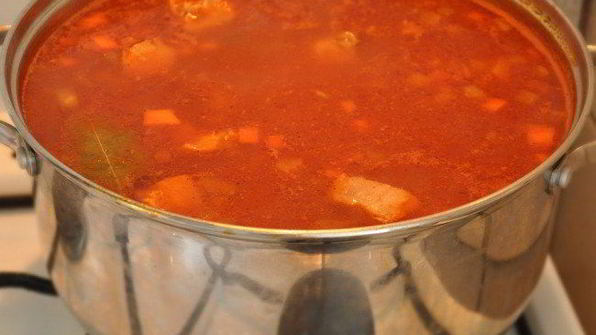 рассольник домашний