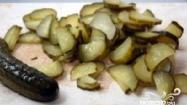 рассольник из соленых огурцов