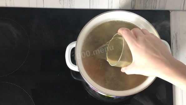 рассольник с говядиной