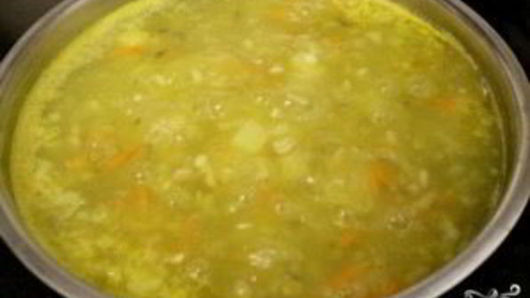 рассольник с перловкой