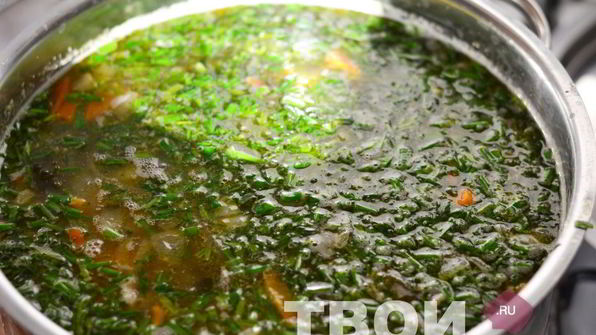 рассольник с почками