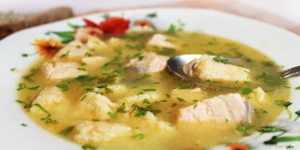 Рецепт рыбного супа из кижуча