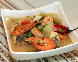 Рыбный суп с фенхелем