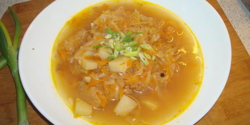 Рецепт кислых деревенских щей