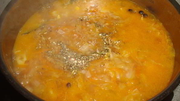 кислые деревенские щи