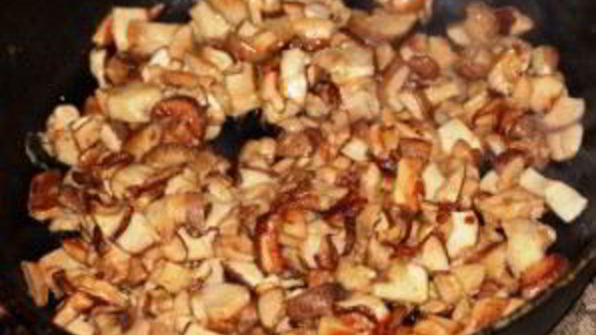 кислые щи с белыми грибами