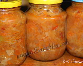 Классические щи с капустой на зиму