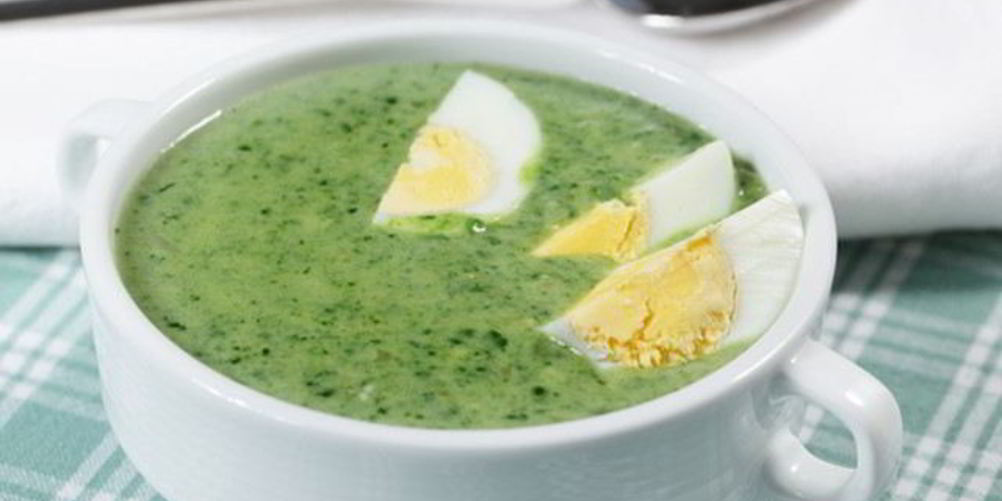 Рецепт летних зеленых щей