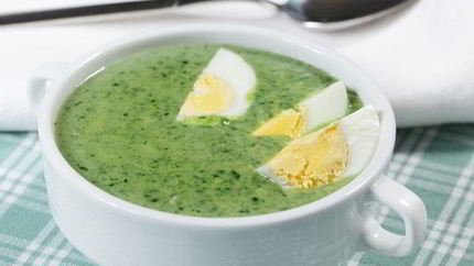 Летние зеленые щи