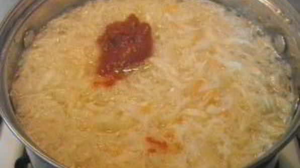 постные щи из квашеной капусты