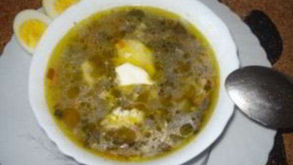 щи из морской капусты