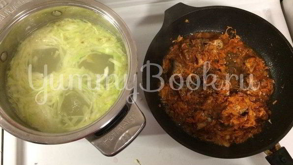 щи из рыбной консервы