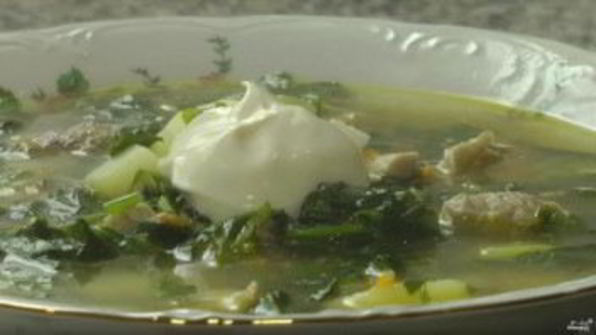 щи из щавеля с мясом