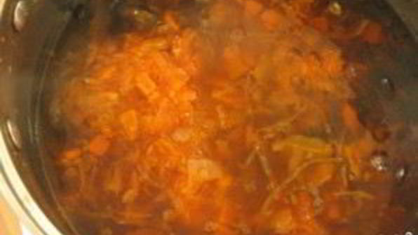 щи с грибами