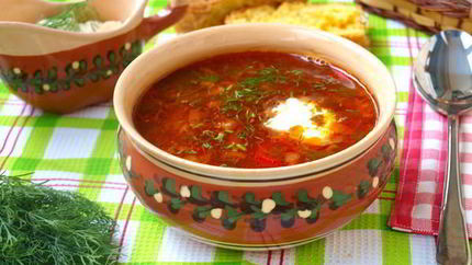 Щи с килькой в томате