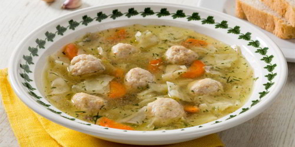 Рецепт щей с куриными фрикадельками