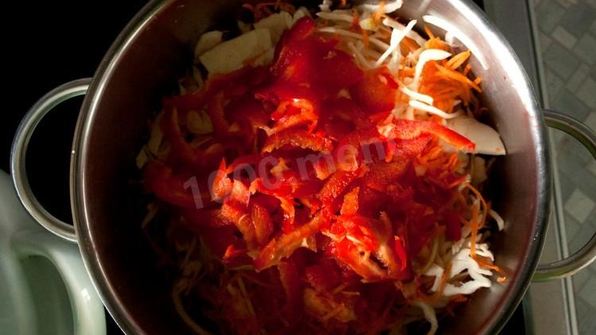 щи с помидорами