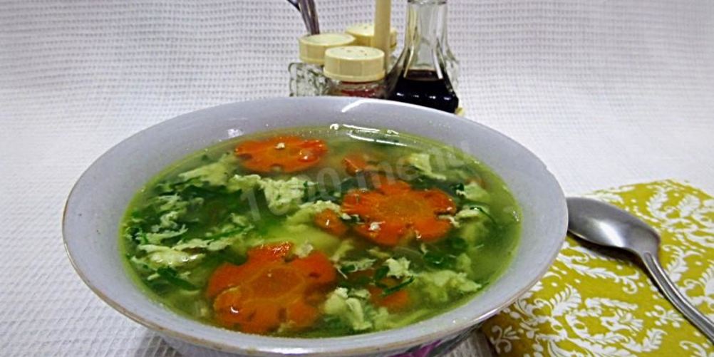 Рецепт щей с зеленью шпината