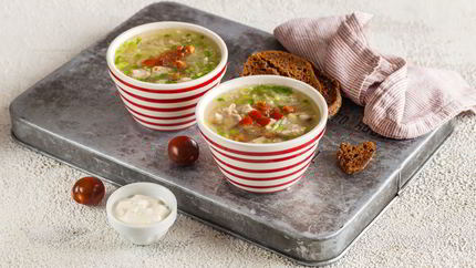 Щи со свининой