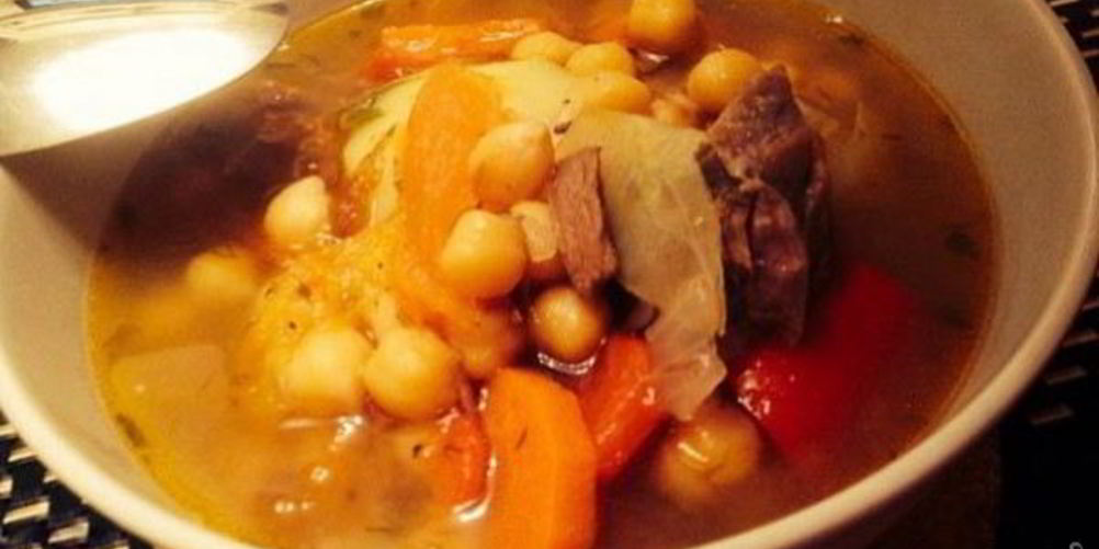 Рецепт шурпы из баранины в казане