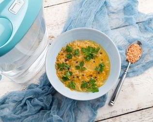 Согревающий чечевичный суп